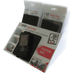 Show details for 2GO-Pad Starterpaket - 20 Pads / Display / Handydummy Picture of 2GO-Pad Starterpaket - 20 Pads / Display / Handydummy