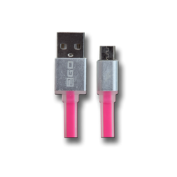 Zeige Details für USB Datenkabel - pink - 100cm Bild von USB Datenkabel - pink - 100cm