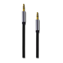 Zeige Details für AUX Stereo-Audio-Kabel - schwarz Bild von AUX Stereo-Audio-Kabel - schwarz