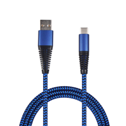 Show details for USB Datenkabel - blau - 100cm Picture of USB Datenkabel - blau - 100cm