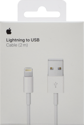 Zeige Details für Apple Lightning to USB Cable 2m Bild von Apple Lightning to USB Cable 2m