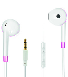 Show details for In-Ear Stereo-Headset , weiß/rose Picture of In-Ear Stereo-Headset , weiß/rose