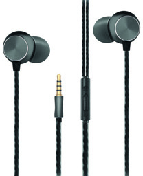 Bild von In-Ear Stereo-Headset schwarz / anthrazit