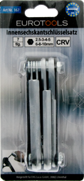 Show details for Innensechskantschlüssel-Satz CRV Picture of Innensechskantschlüssel-Satz CRV