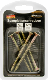 Zeige Details für Spanplattenschrauben 6 x 70mm Bild von Spanplattenschrauben 6 x 70mm