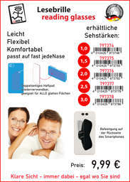 Zeige Produkte für Kategorie Lesebrillen Bild für Kategorie Lesebrillen