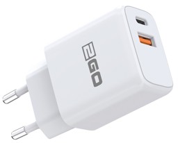 Show details for Netz-Ladegerät 100-240V Fast Charging - weiß Picture of Netz-Ladegerät 100-240V Fast Charging - weiß