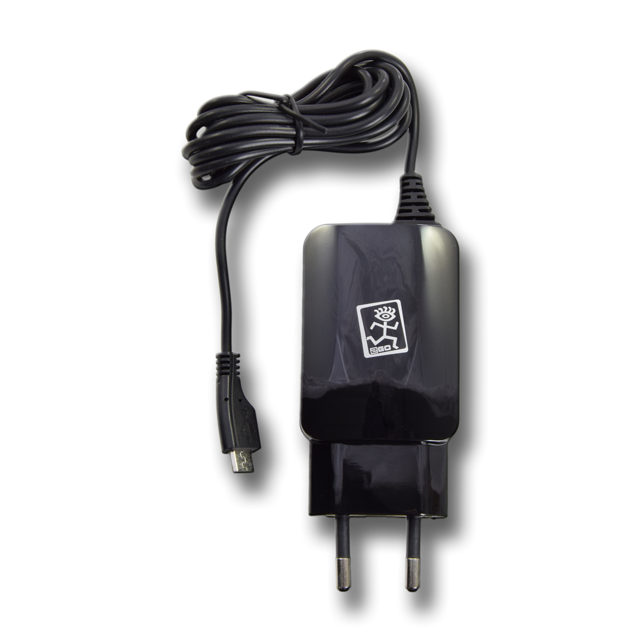 Picture of Netz-Ladegerät 100V-240V Micro-USB + 1 x Universal USB 2A, schwarz