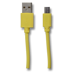 Bild von USB Datenkabel - gelb - 100cm