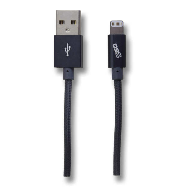 Picture of USB Datenkabel - MFI zertifiziert - anthrazit - 100cm