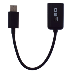 Bild von USB OTG Host Kabel - schwarz - 14,5cm