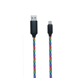 Picture of USB Datenkabel "Tricolor" - mit LED-Beleuchtung - 100cm