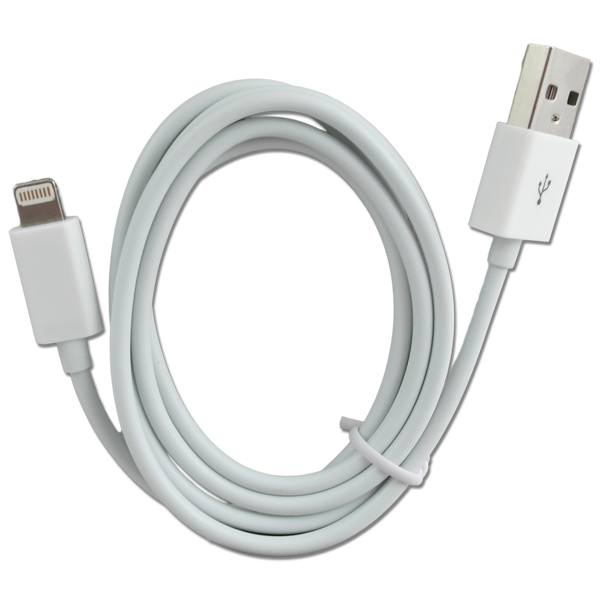 Picture of USB Datenkabel - Apple 8-Pin - weiss