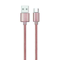 Picture of USB-Datenkabel "Luxury" - rose - 100cm