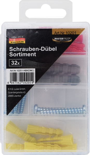 Picture of Schrauben-Dübel-Sortiment