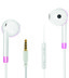 Bild von In-Ear Stereo-Headset , weiß/rose