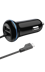 Bild von USB-Kfz-Ladegerät Micro USB 12V/24V 2,4A, schwarz 