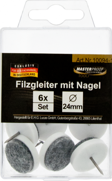 Picture of Filzgleiter 24mm mit Nagel