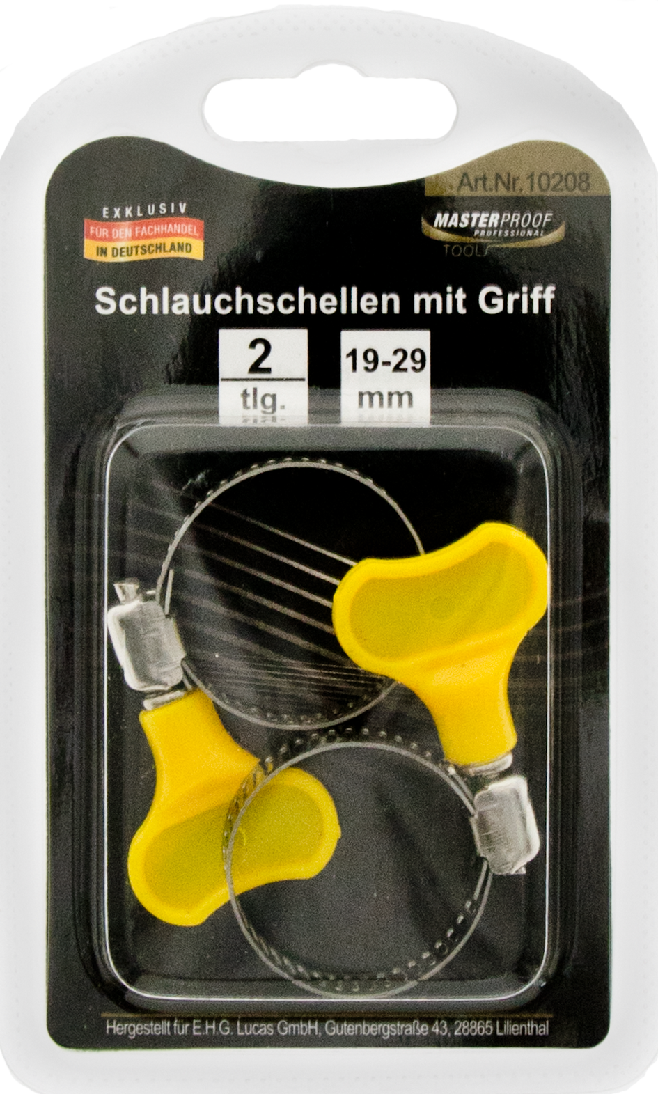 Picture of Schlauchschellen 19 - 29mm mit Griff