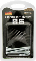 Picture of Schrauben und Muttern 4 x 50mm