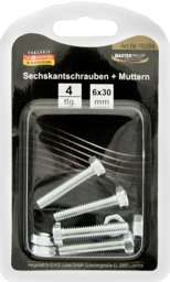Picture of Sechskantschrauben und Muttern 6 x 30mm