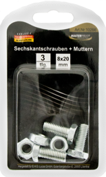 Picture of Sechskantschrauben und Muttern 8 x 20mm