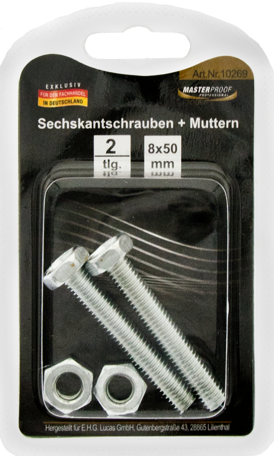 Picture of Sechskantschrauben und Muttern 8 x 50mm
