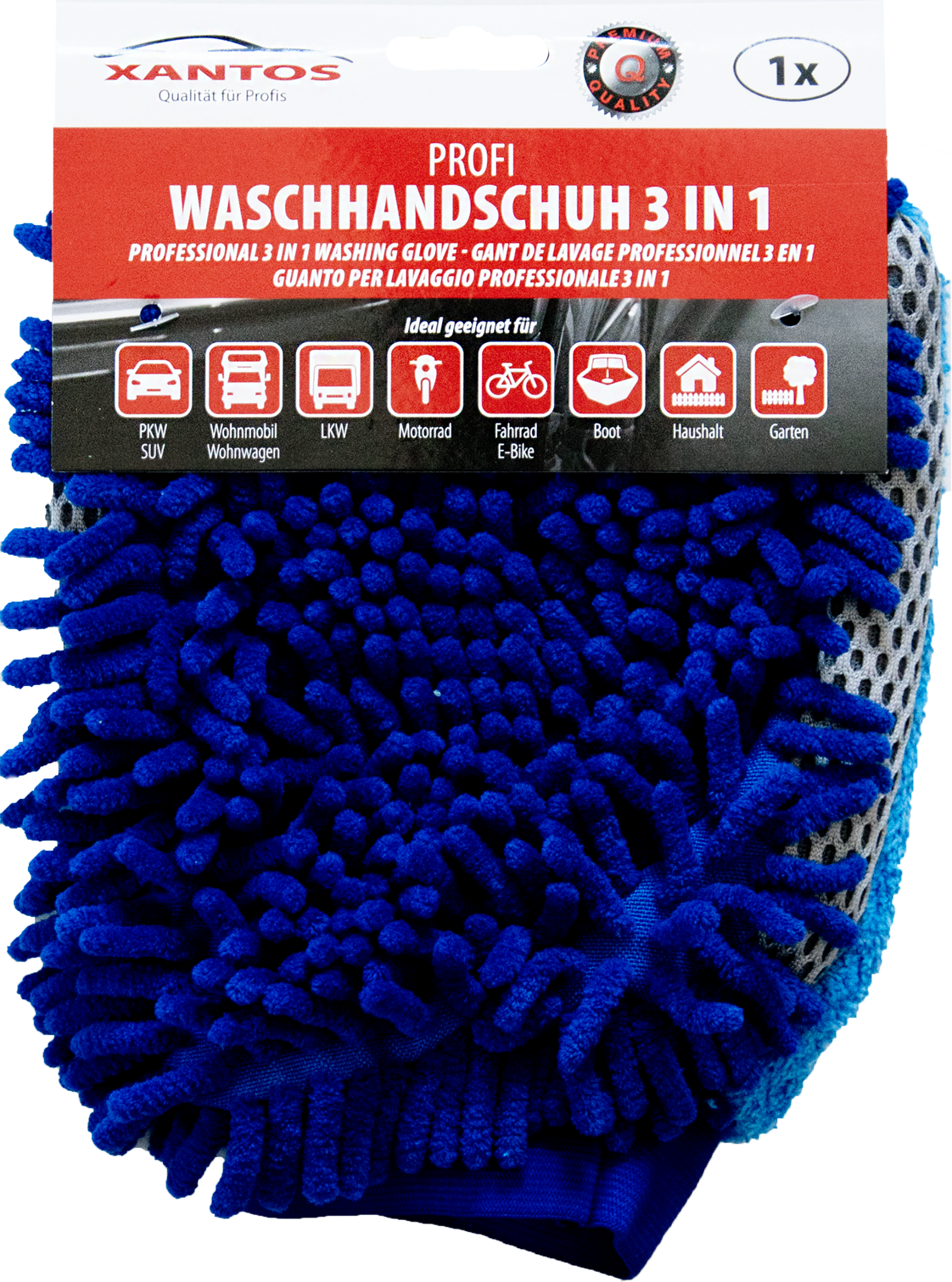 Picture of Profi Waschhandschuh 3 in 1