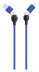 Picture of 4 in 1 USB / Type C Datenkabel - blau - 120cm