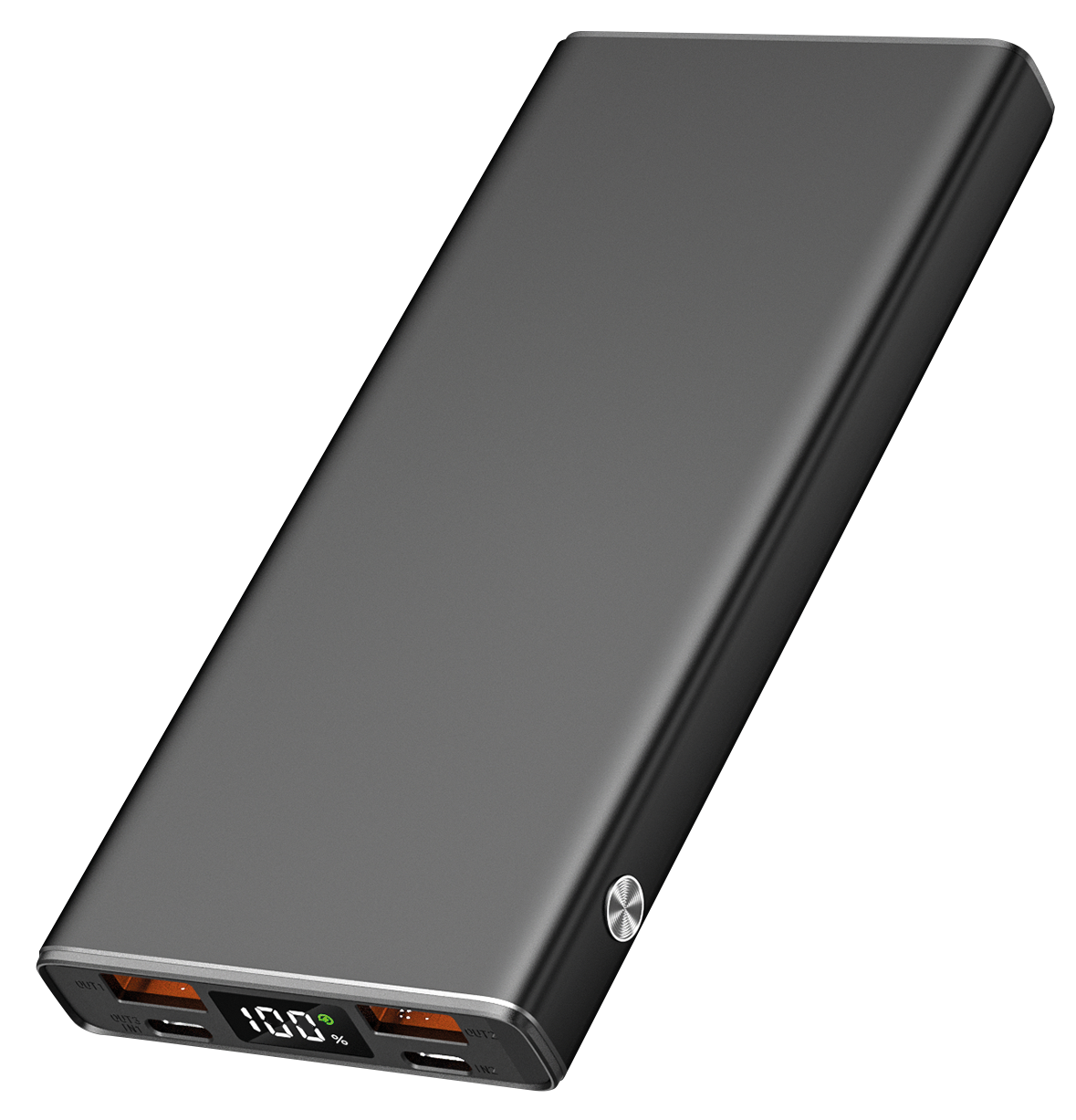 Bild von Powerbank Alu10 10000mA - 2x USB - 1x Type C