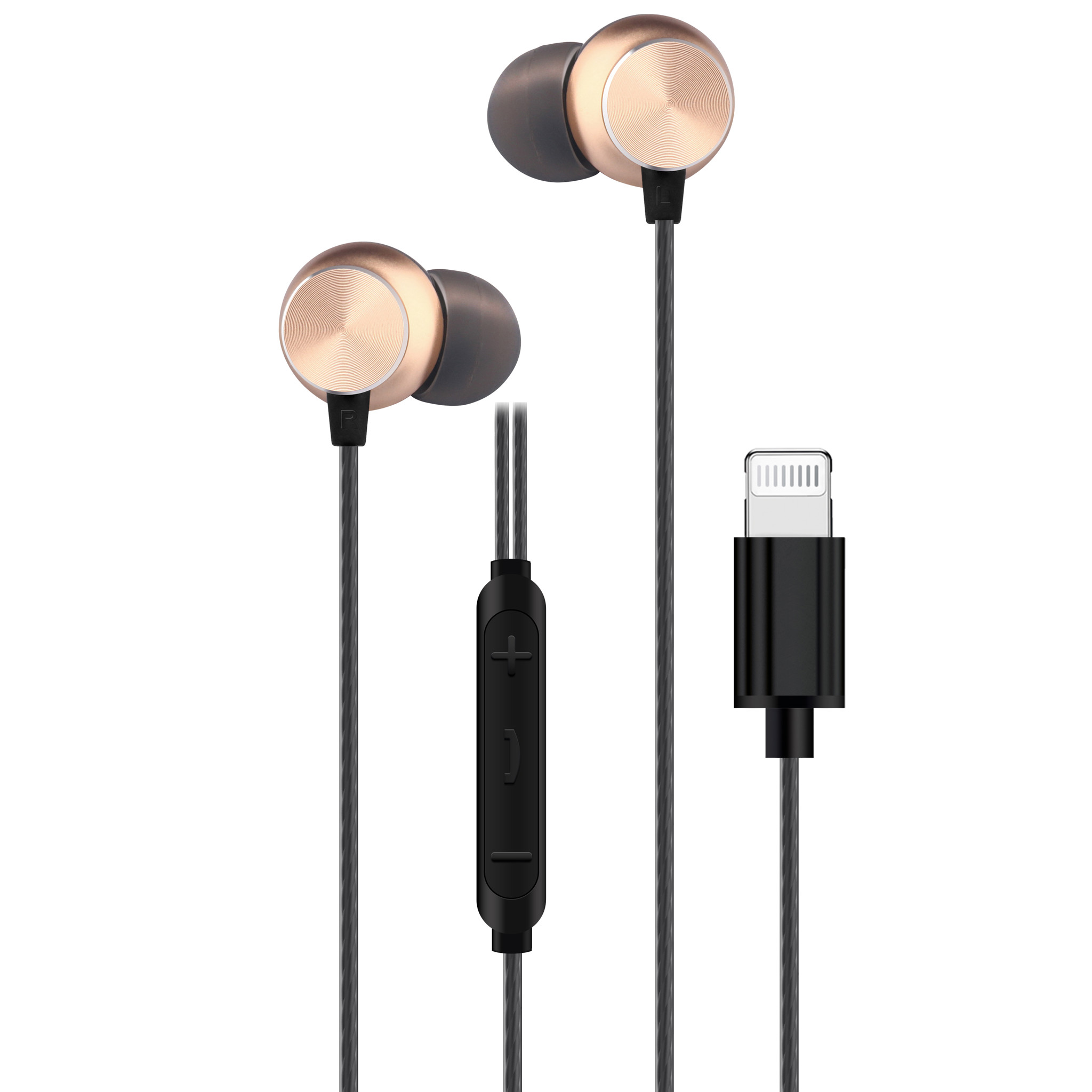 Picture of In-Ear Stereo-Headset Deluxe - schwarz/gold