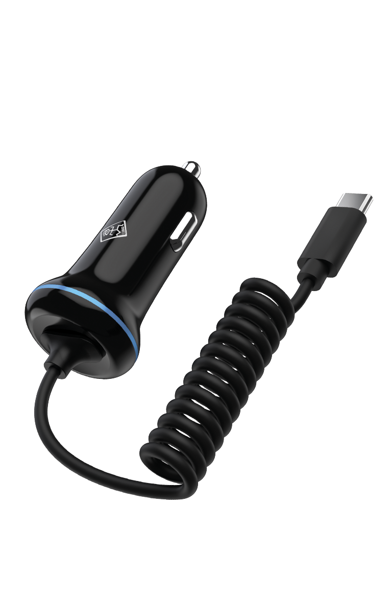 Bild von Kfz-Ladegerät 12 V / 24 V - schwarz