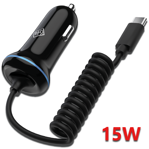 Bild von Kfz-Ladegerät 12 V / 24 V - schwarz