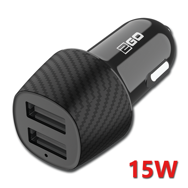 Bild von Kfz-Ladegerät 12 V / 24 V - schwarz