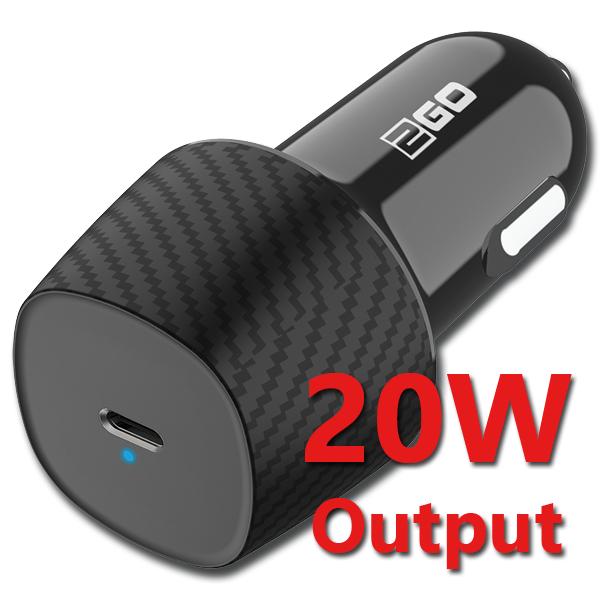 Bild von Kfz-Ladegerät 12 V / 24 V - schwarz