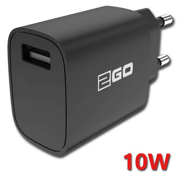 Bild von Netz-Ladegerät 100V-240V - schwarz