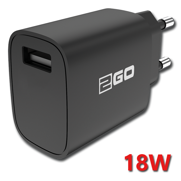 Bild von Schnellladegerät 100V-240V - schwarz