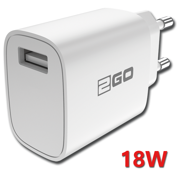 Bild von Netz-Ladegerät 100V-240V - weiss