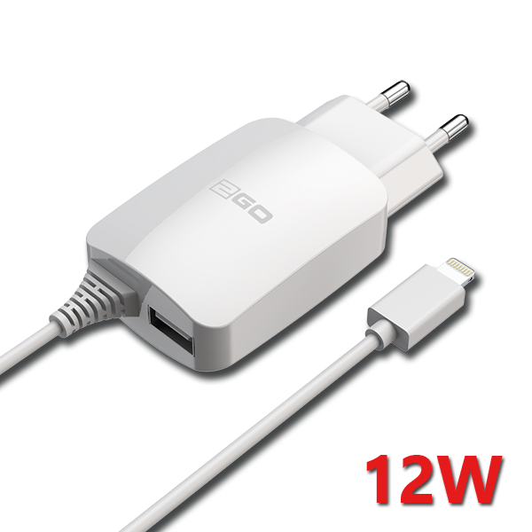 Bild von USB-Netz-Ladegerät 110V-240V - weiß