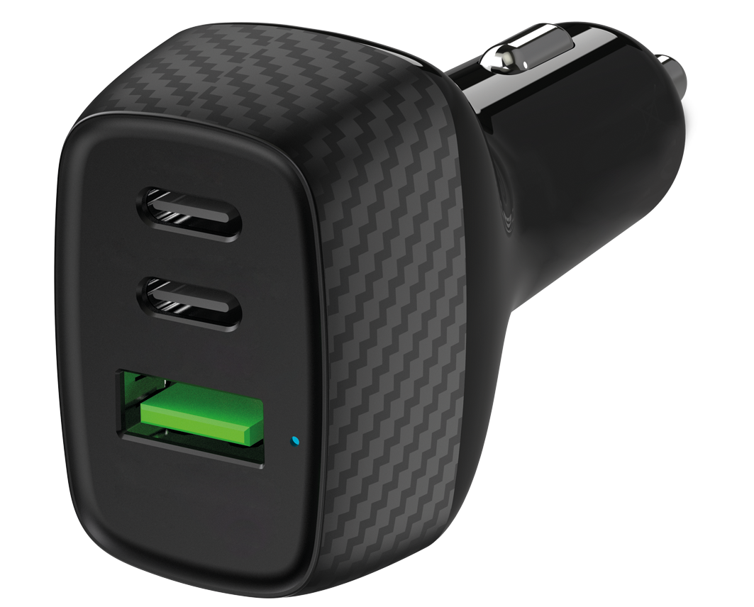 Bild von Kfz-Ladegerät 12 V / 24 V - schwarz