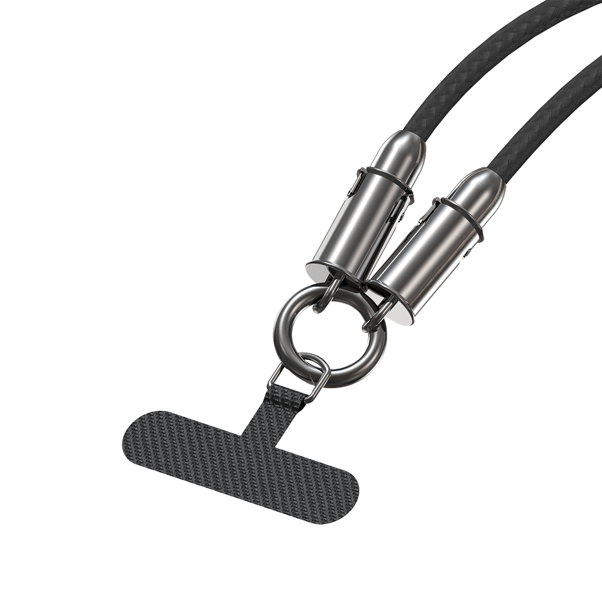 Bild von Universelle Handykette - grau - 120 cm