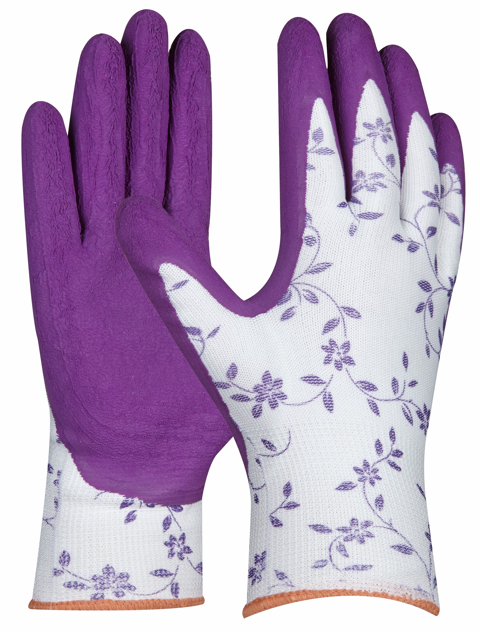 Bild von Handschuh "Flower" lila